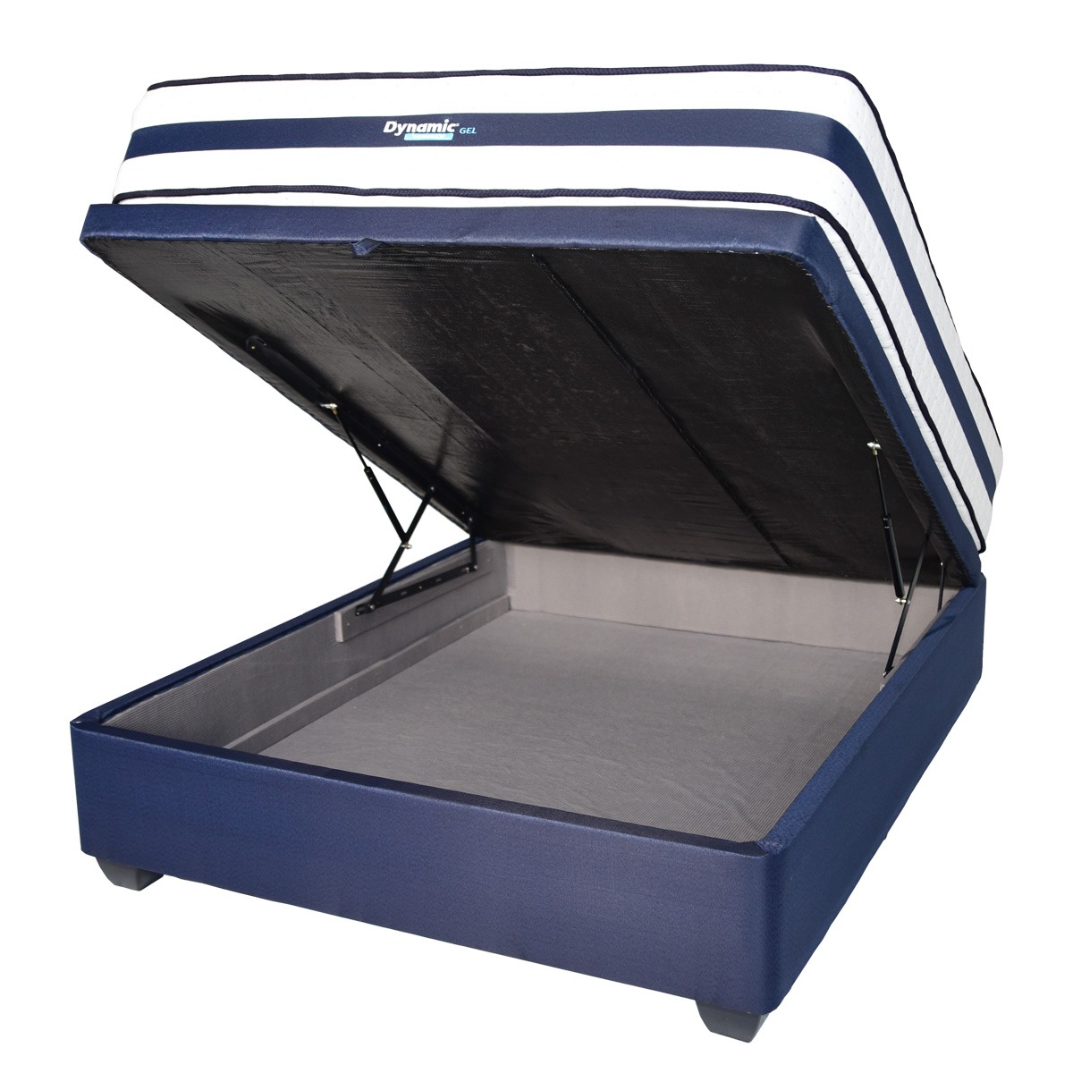 Bed Storage Base Dark Blue